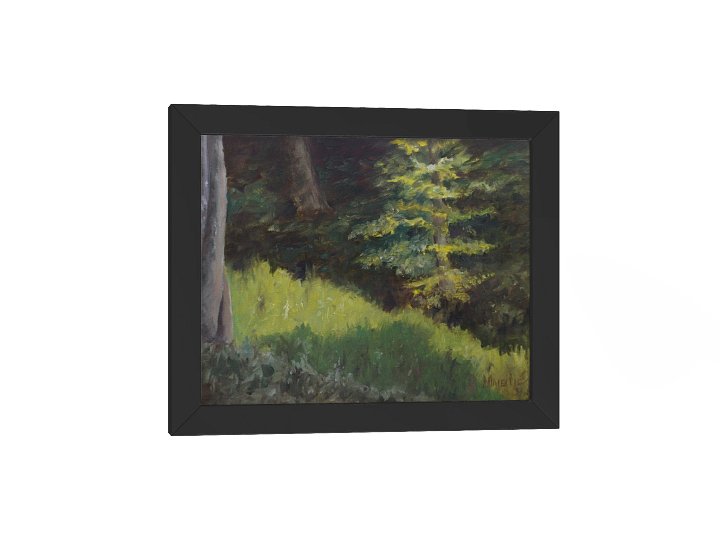 Glade Between Hills Framed - Framed Premium Matte Print product image (1)