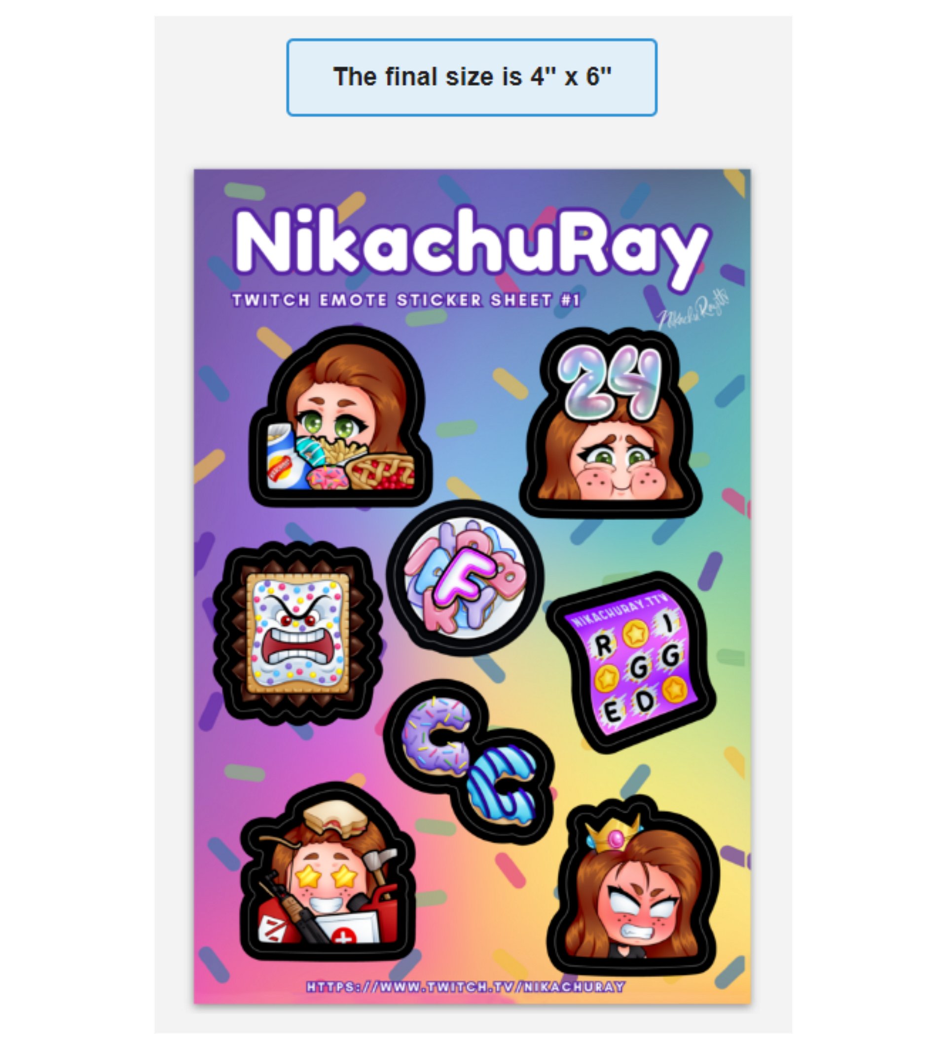 Sticker Sheet #1 product image (1)