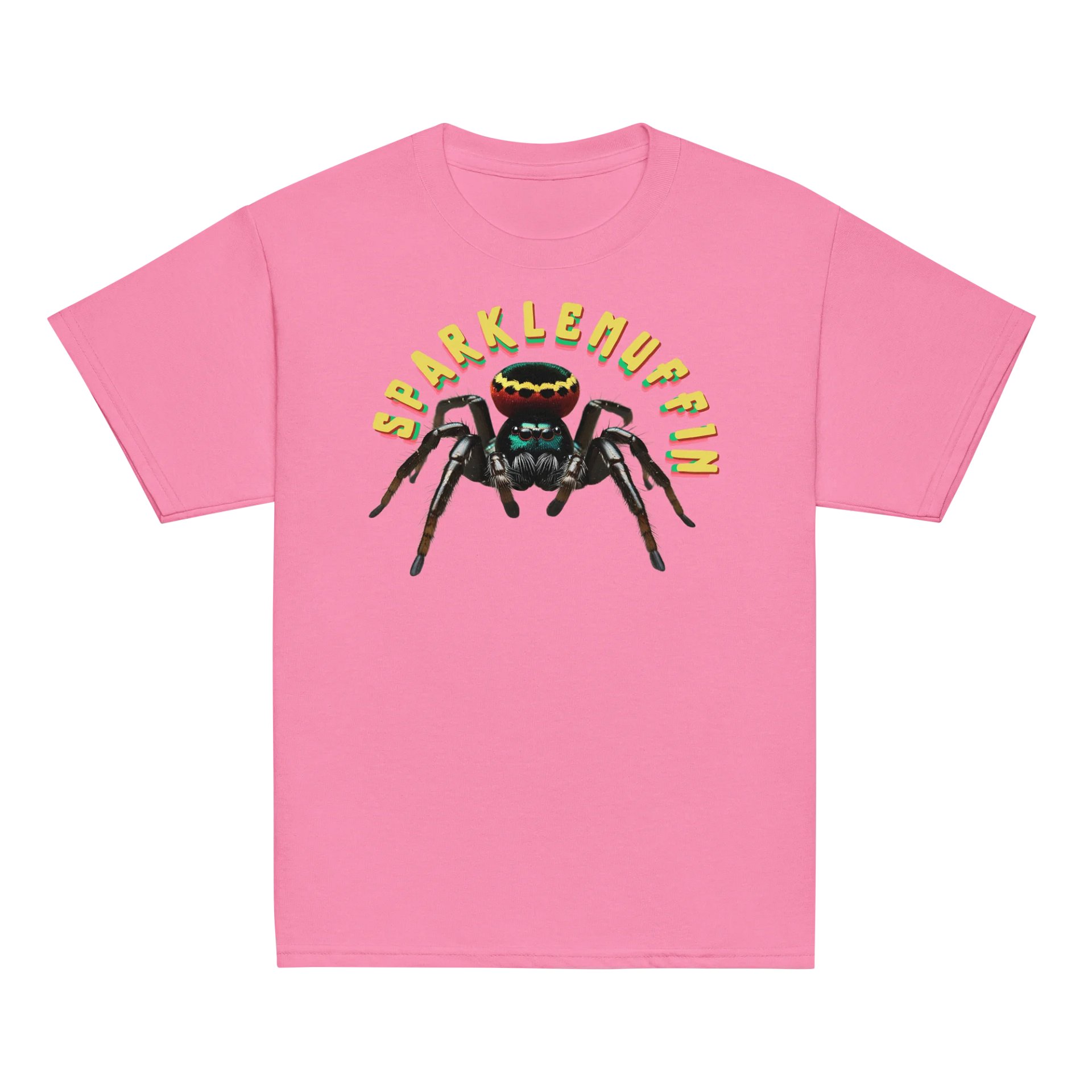 Sparklemuffin - Peacock Spider with Rasta Colors Shirt product image (24)