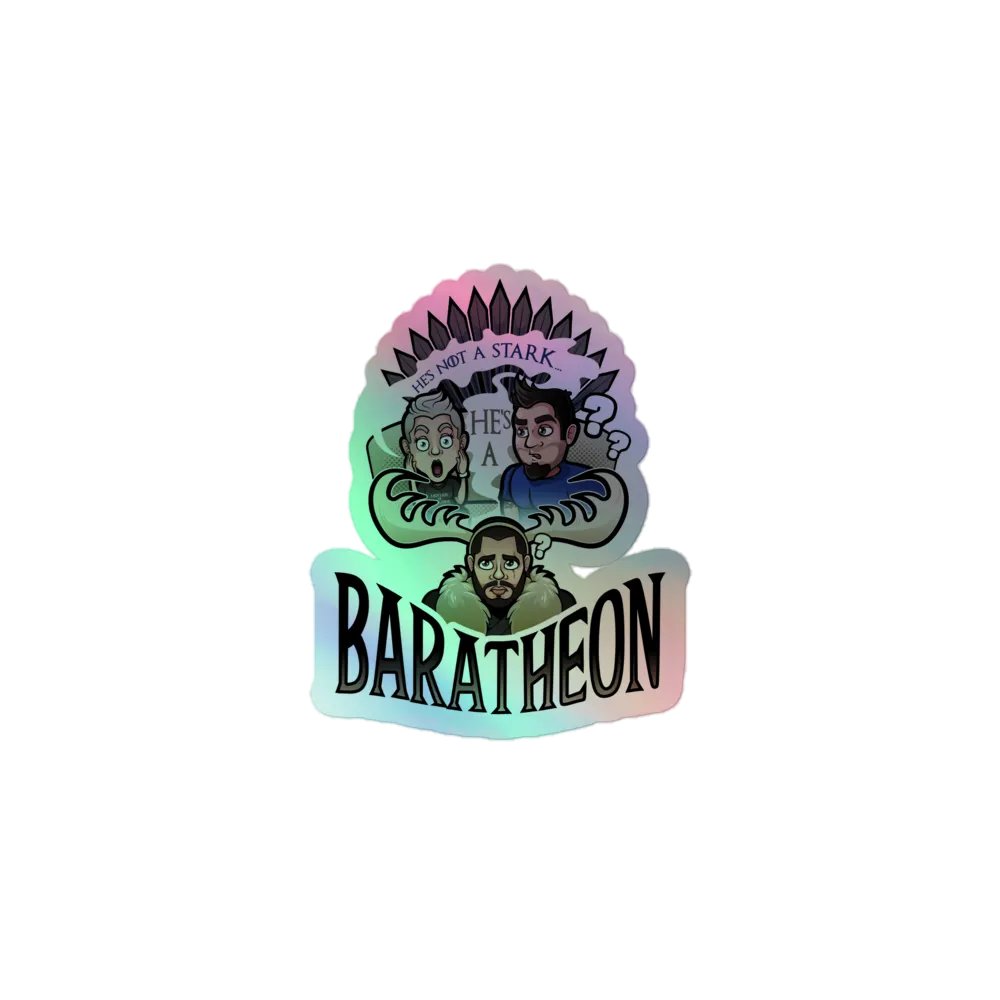 He's a Baratheon Holographic Sticker Set product image (1)