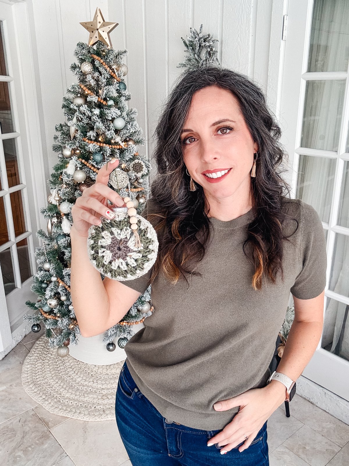 Granny Crochet Hexagon Bauble Ornament Tutorial product image (2)