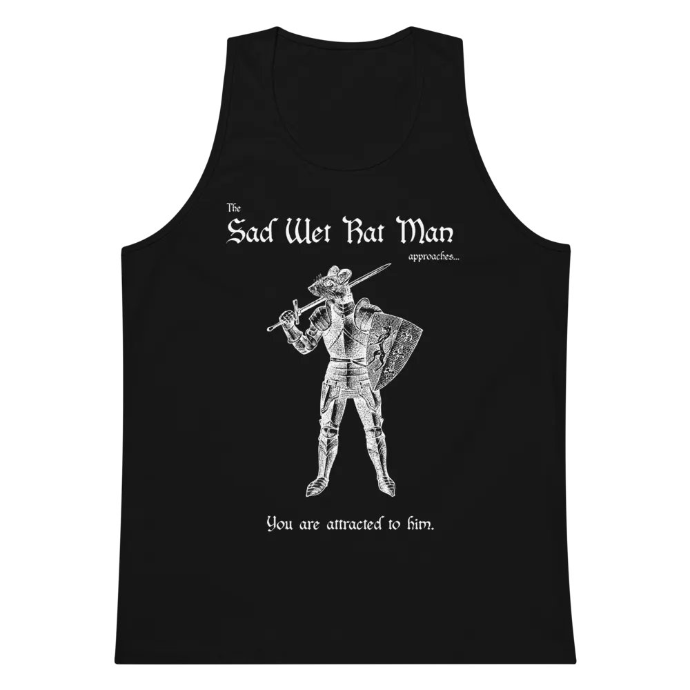 Sad Wet Rat Man Tank Top product image (5)