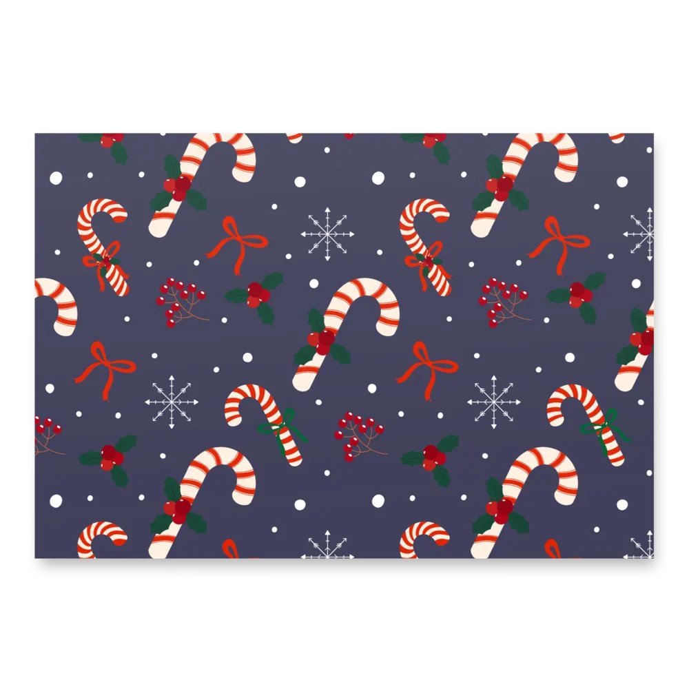 Candy Cane Dreams Wrapping paper product image (3)
