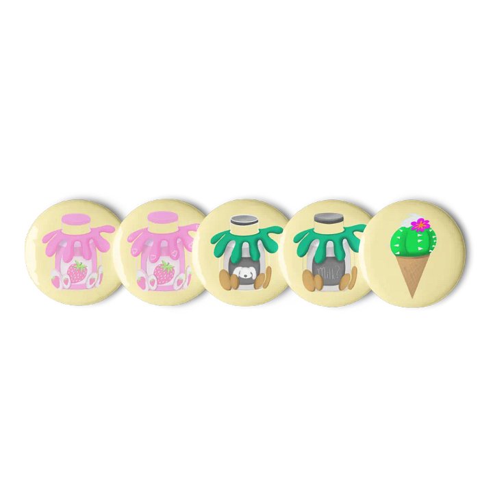 Island Snacks Pin Set (buttons) product image (3)