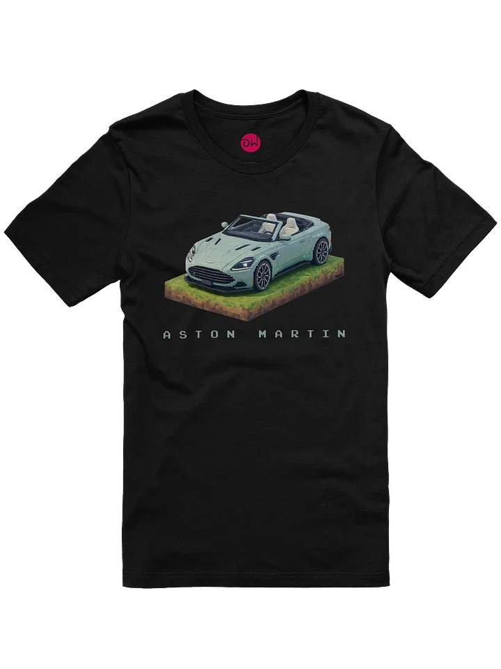 Aura Green Aston Martin Vanquish Shirt (Pixel, Retro, Minecraft) product image (8)