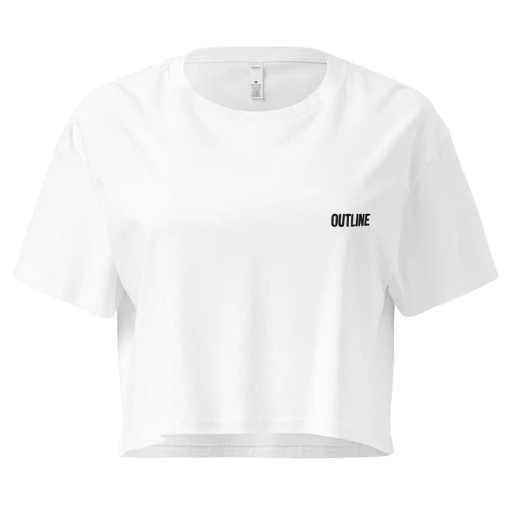 Outline Classic Logo Crop Top product image (1)