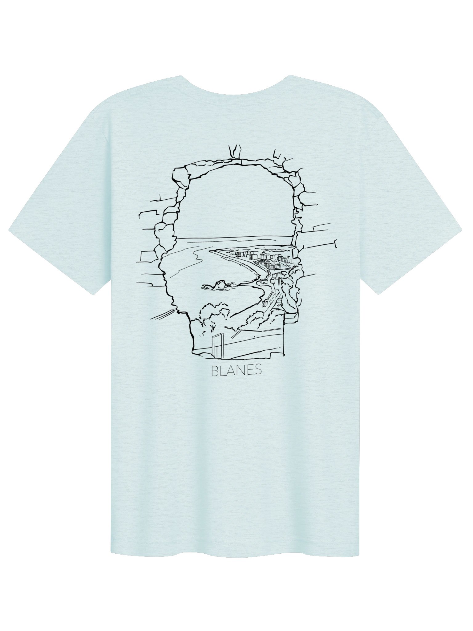 Camiseta Blanes Mirador Logo bordado product image (2)