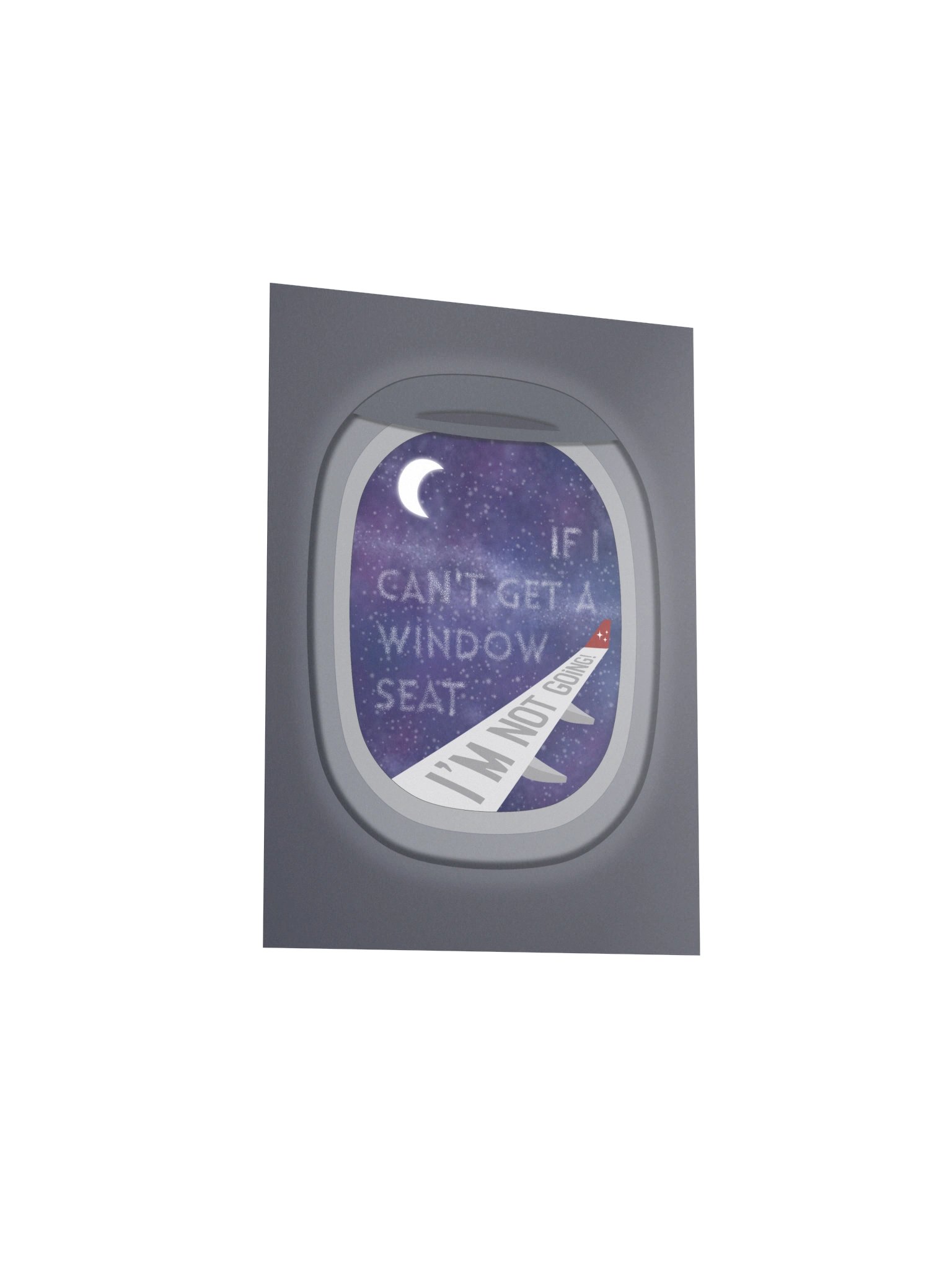 Window Seat or Nothing Poster product image (3)