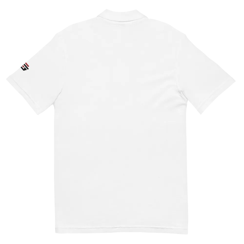 DCT Shadow Wing Polo Shirt White/Gray product image (11)
