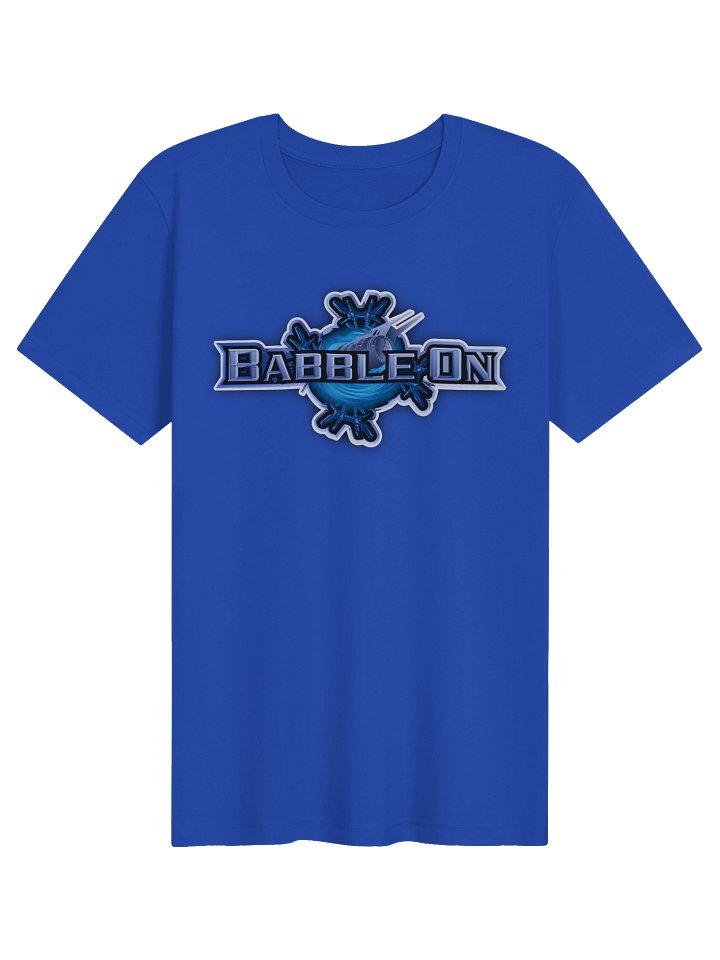 Babble On Logo Tee, Royal Blue Edition product image (1)