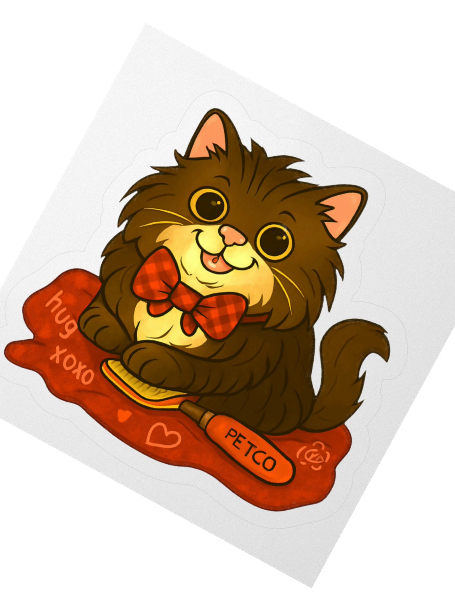 Mali the Axe Cat Stickers product image (3)
