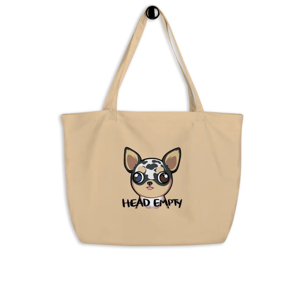 Beige Head Empty, No Thoughts Tote product image (4)