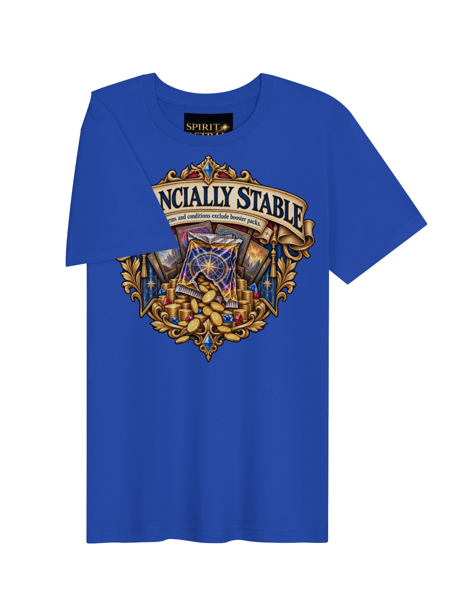 Financially Stable Booster Pack Emblem Tee product image (101)