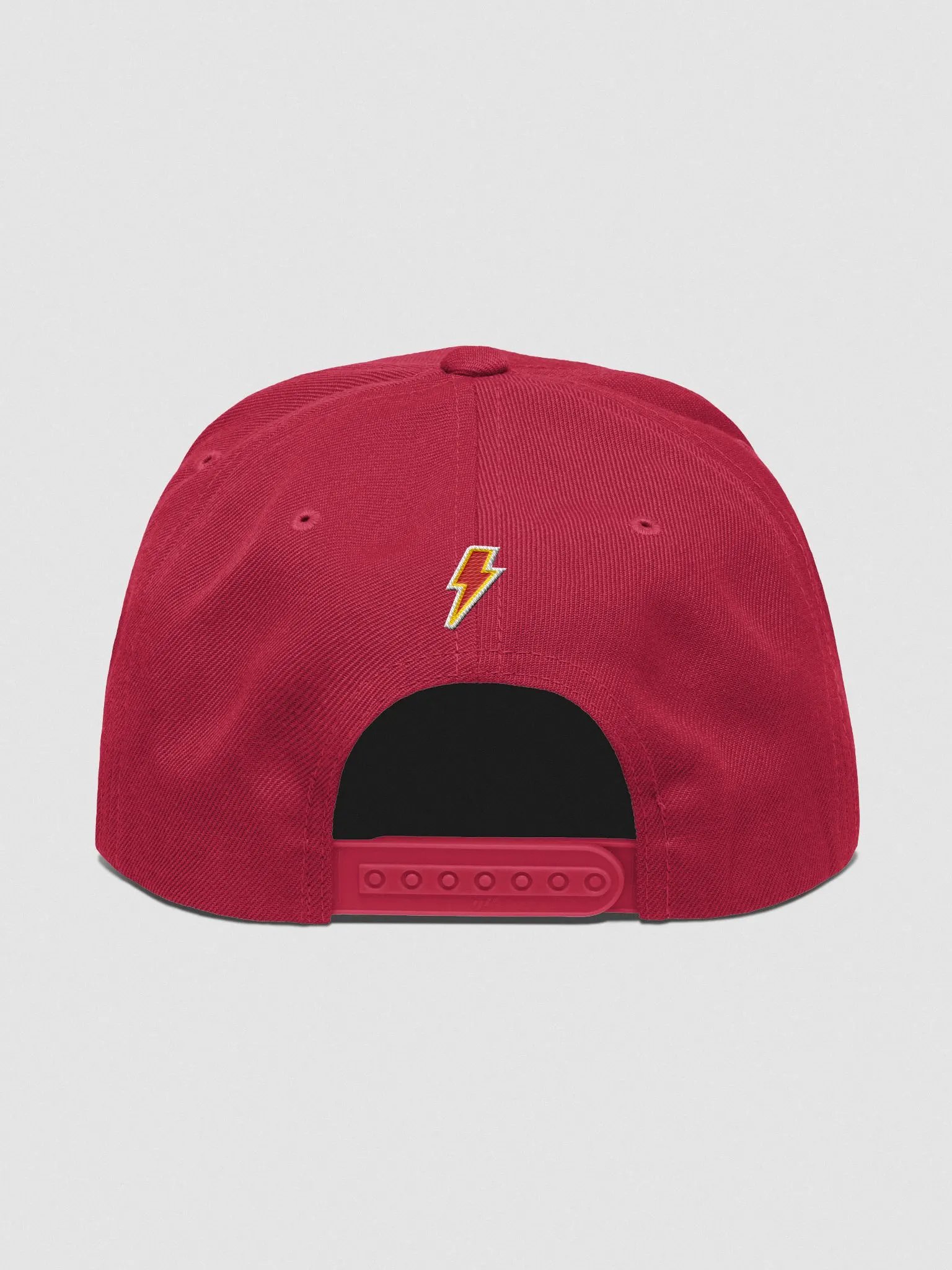 CLHY Logo Patch Flat Bill Snapback Hat product image (4)