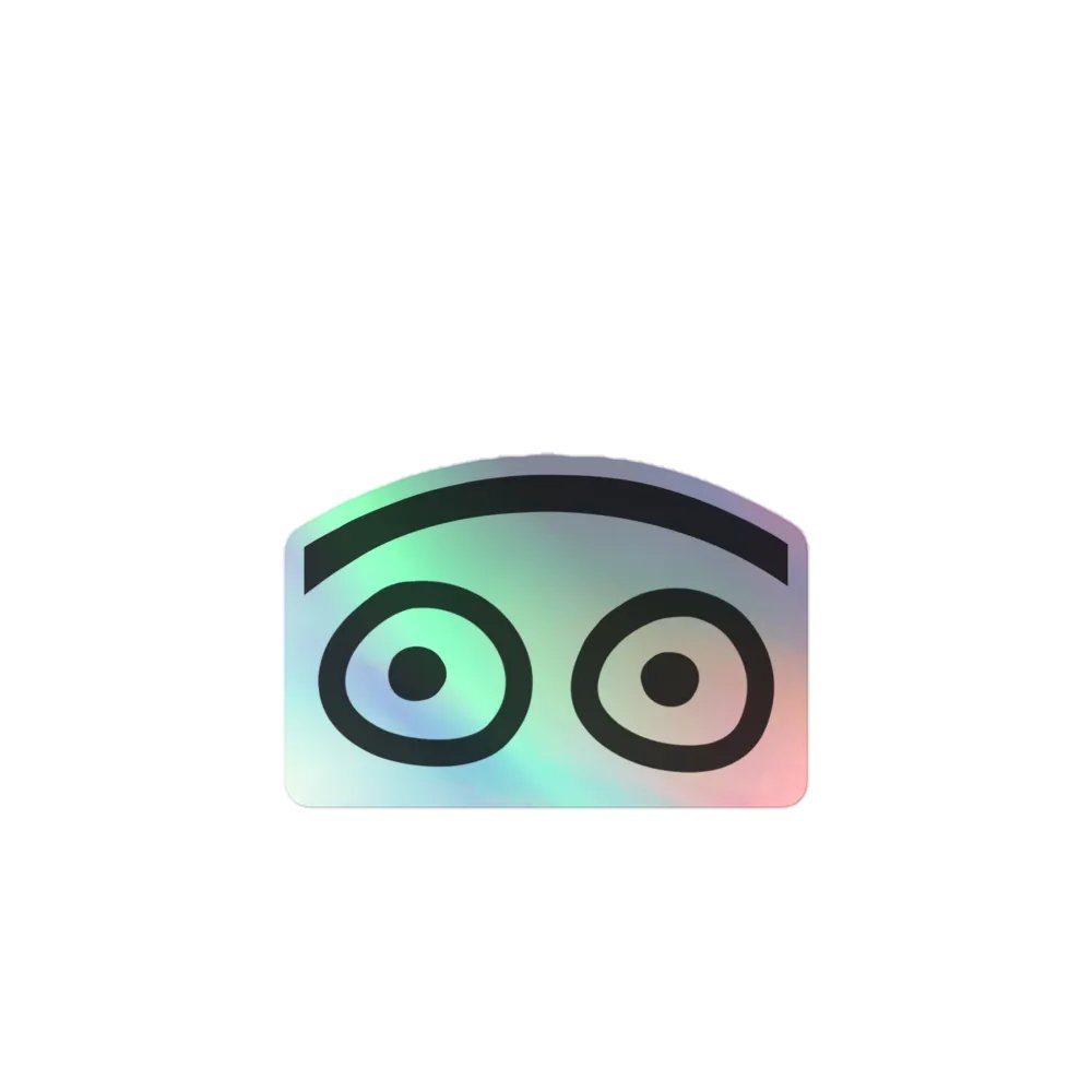 Look Sticker (holo) product image (1)