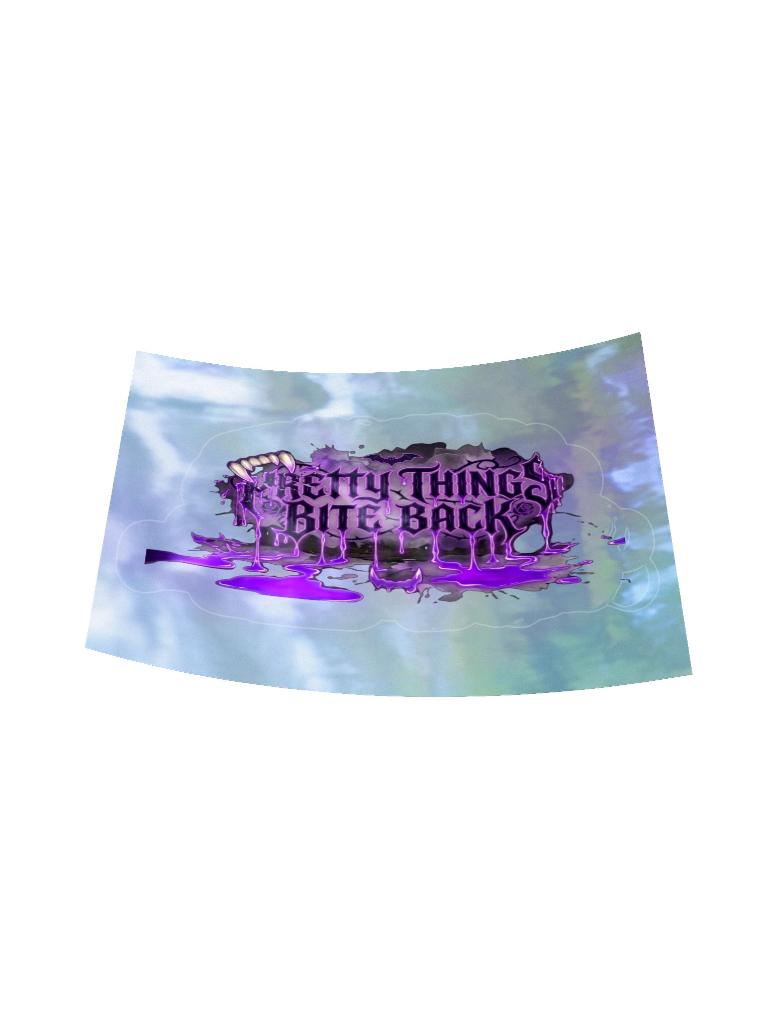 Pretty Things Bite Back — Holographic Kiss-Cut Stickers product image (16)