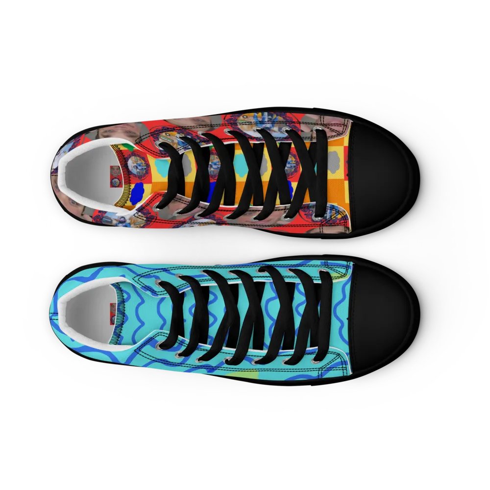 Sonic Grid Men's High Tops product image (9)