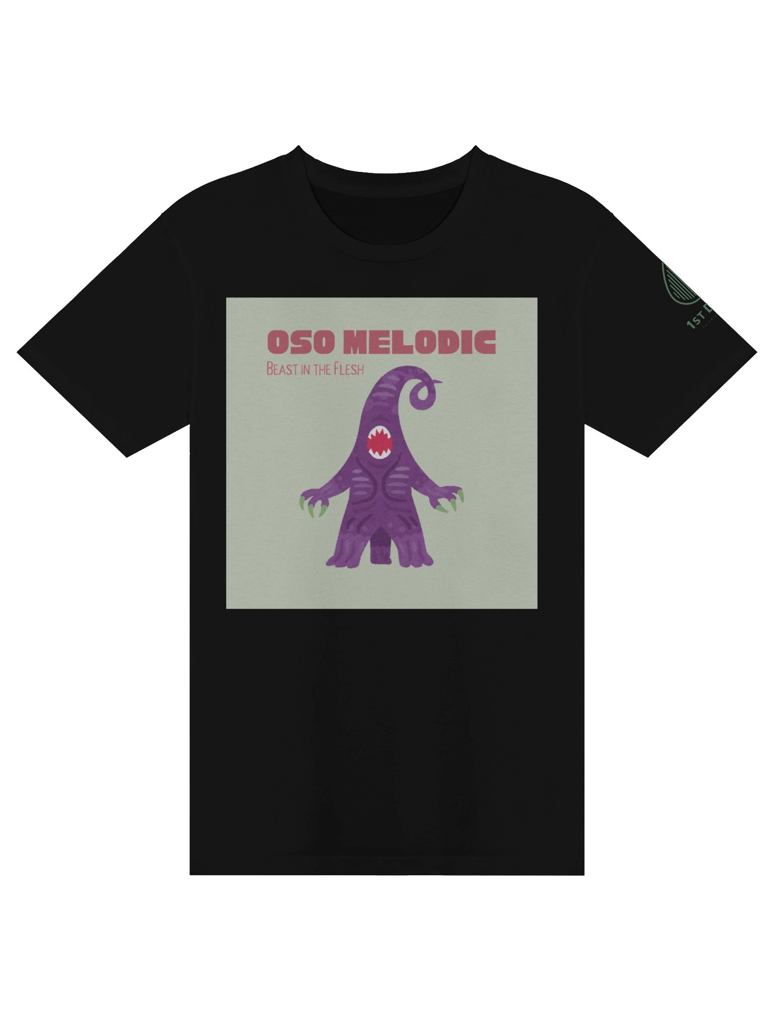 Oso Melodic Beast in the Flesh Cover T-shirt product image (1)