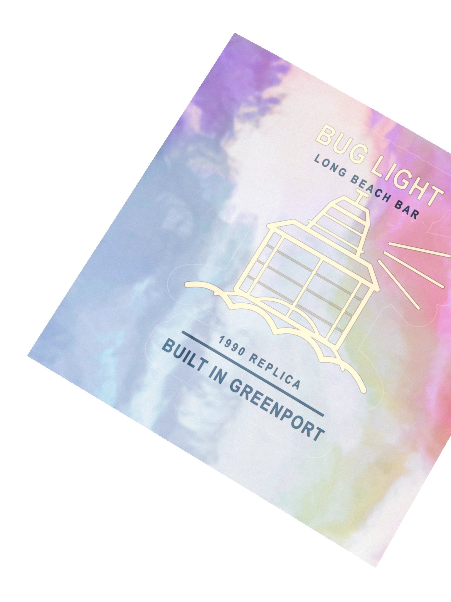 Long Beach Bar Holographic Sticker product image (2)