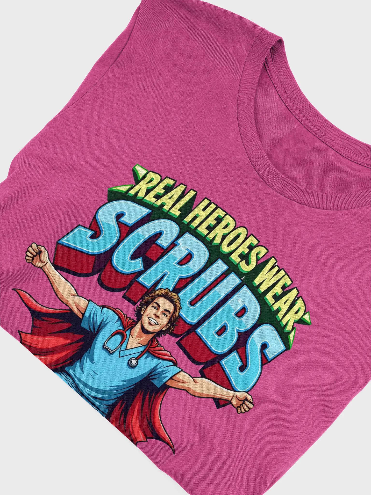 Superhero Scrubs Appreciation T-Shirt product image (50)