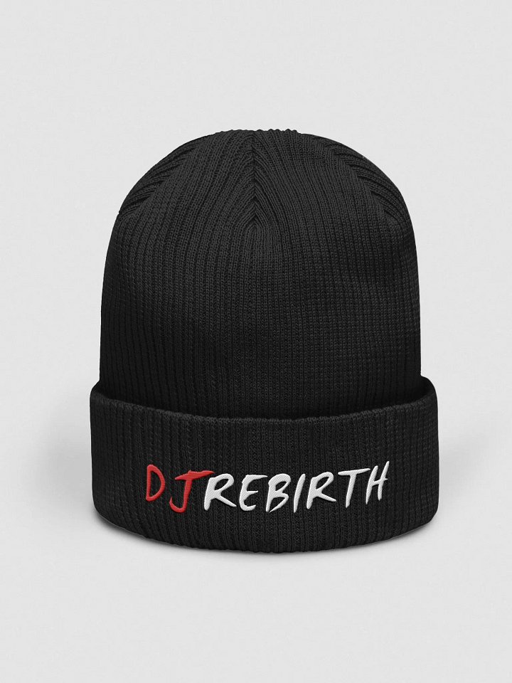 DJ Rebirth Ribbed Beanie product image (1)