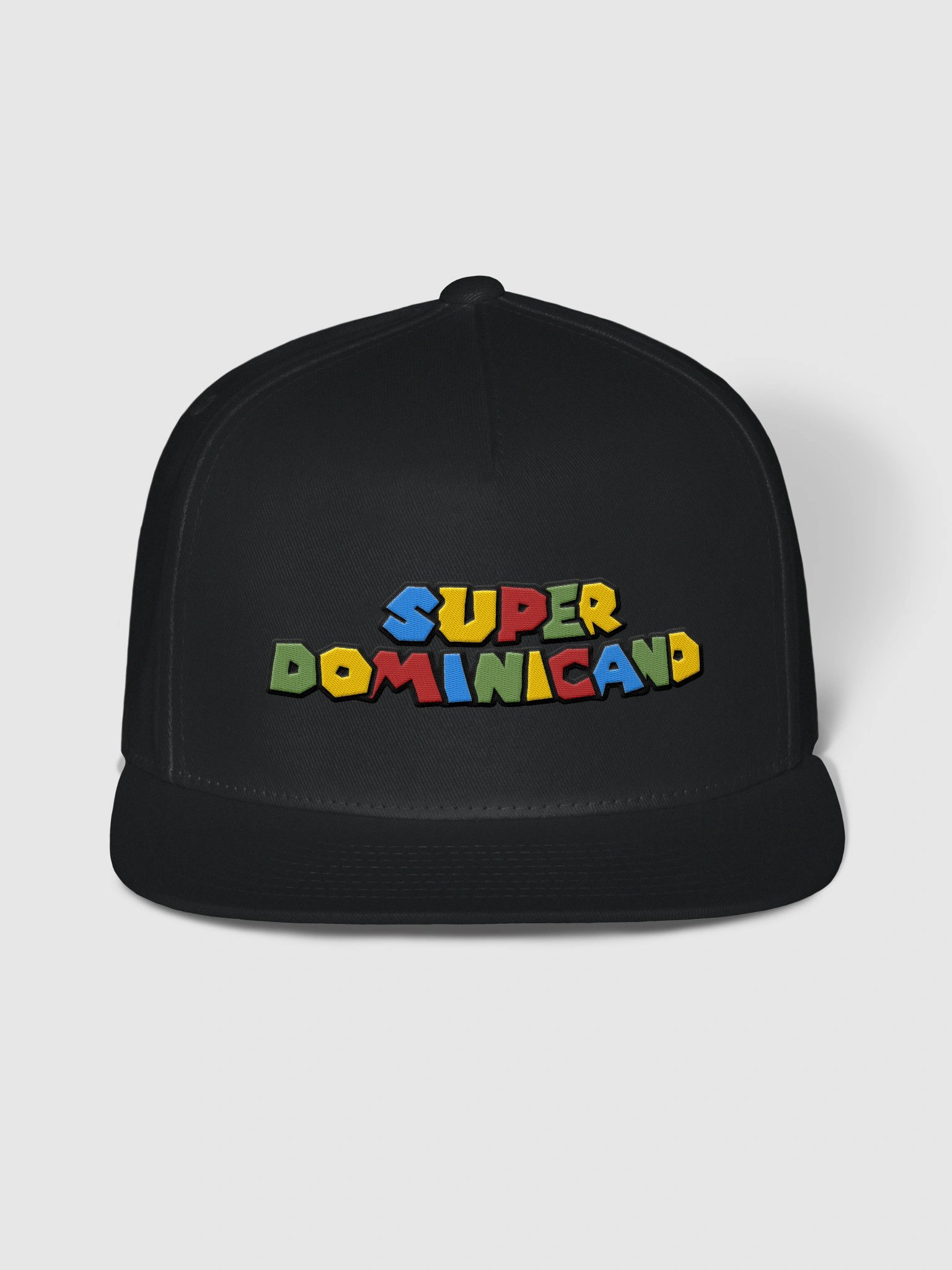 Flat Snapback Cap Super Dominicano product image (4)