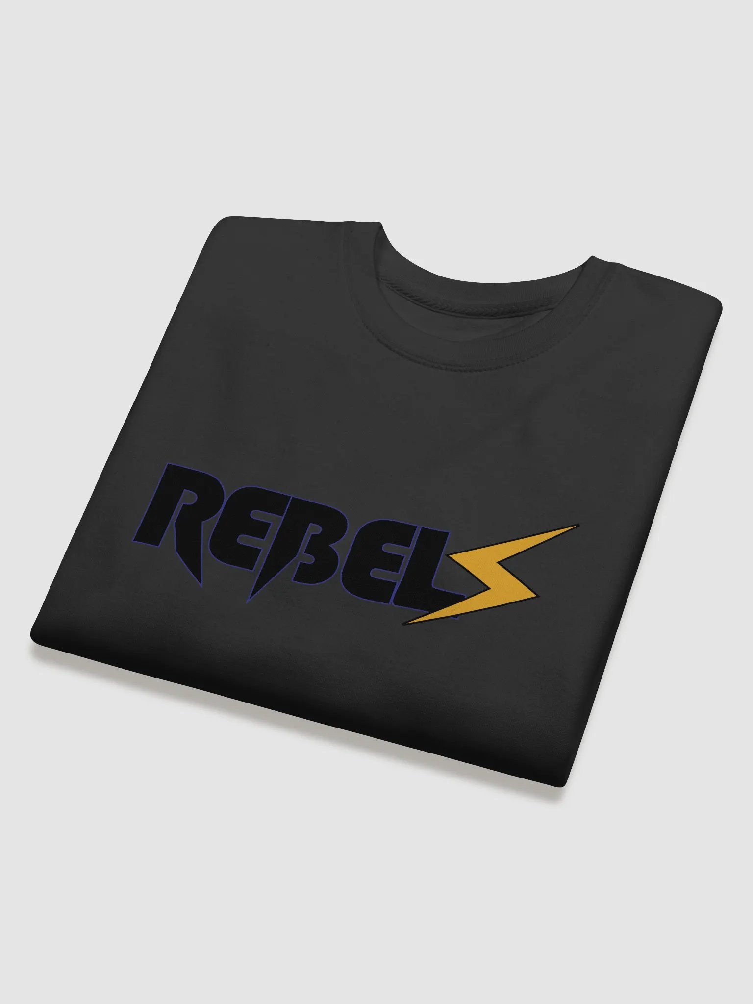 Rebels Sweater Black | Black/Orange / Blue Outline product image (4)