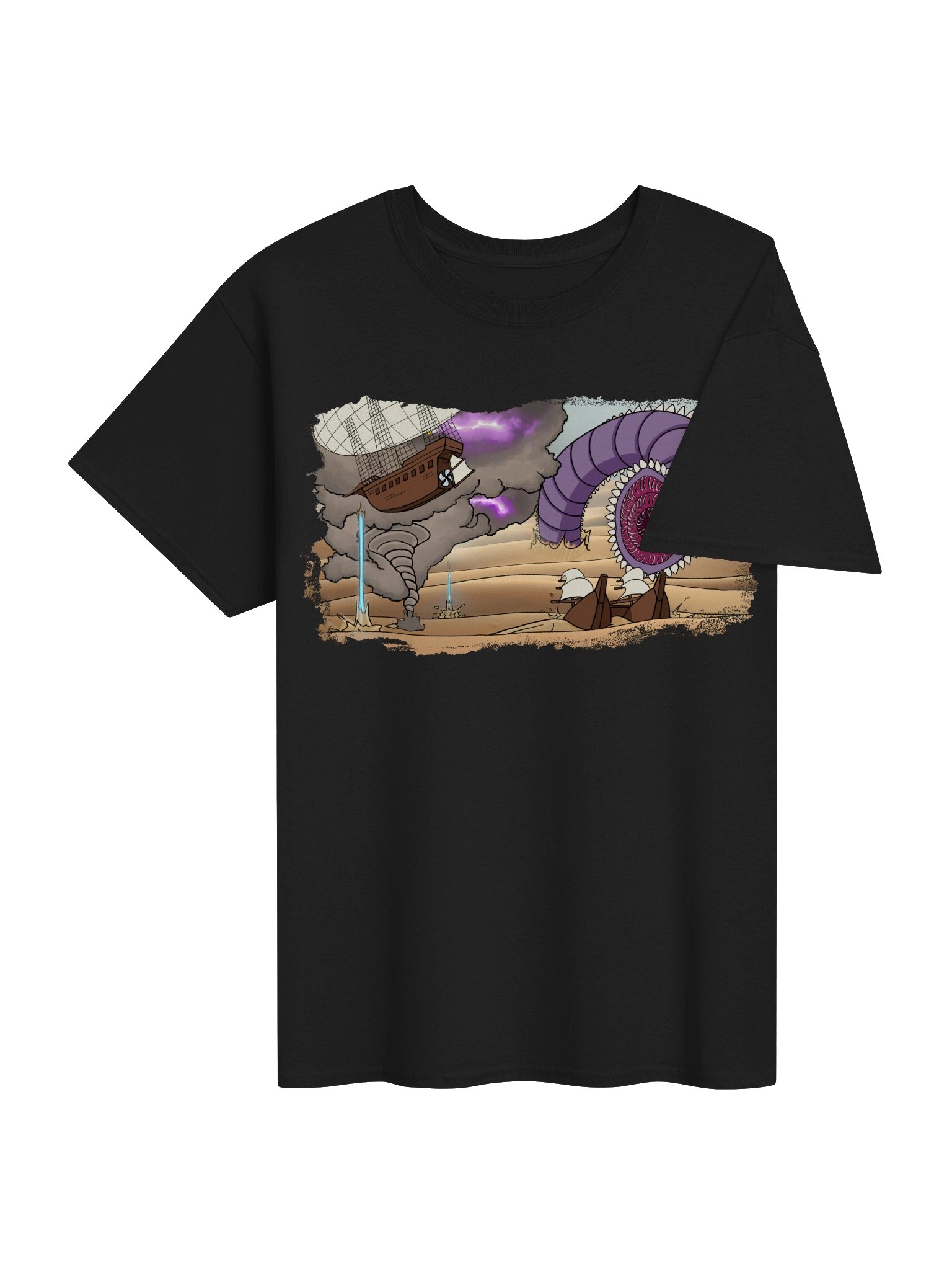 Gildan Unisex - Endless Desert T-shirt (Front, and Back) product image (4)