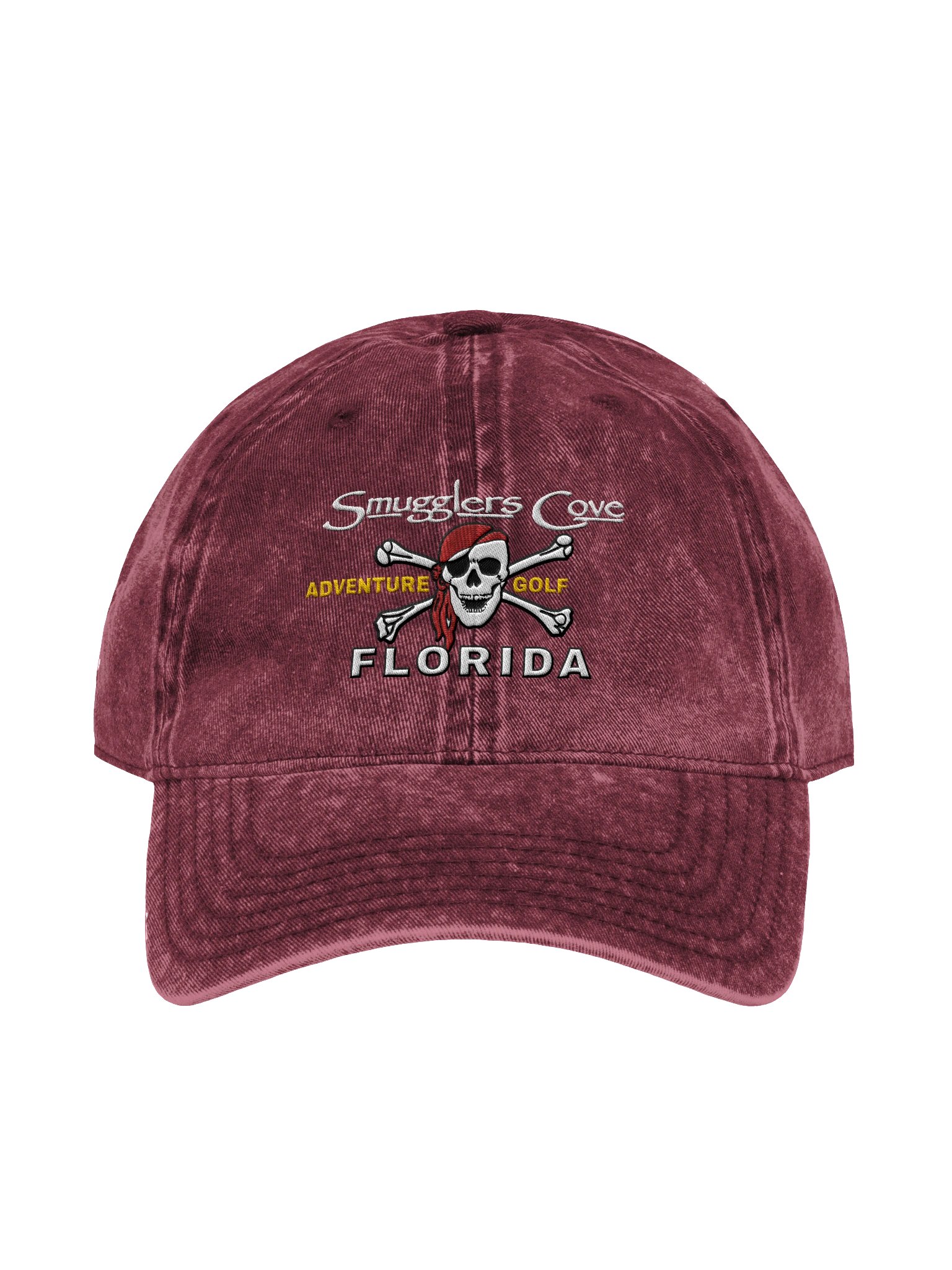 Vintage Wash Cap - Red product image (1)