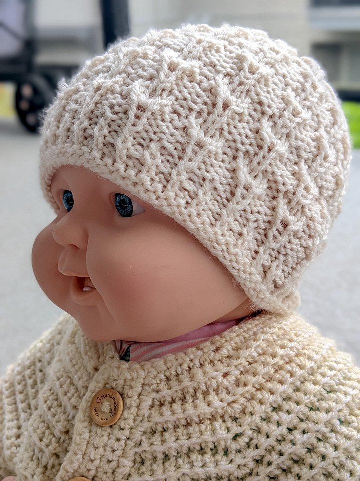 Newborn Baby Knit Hat Pattern product image (1)