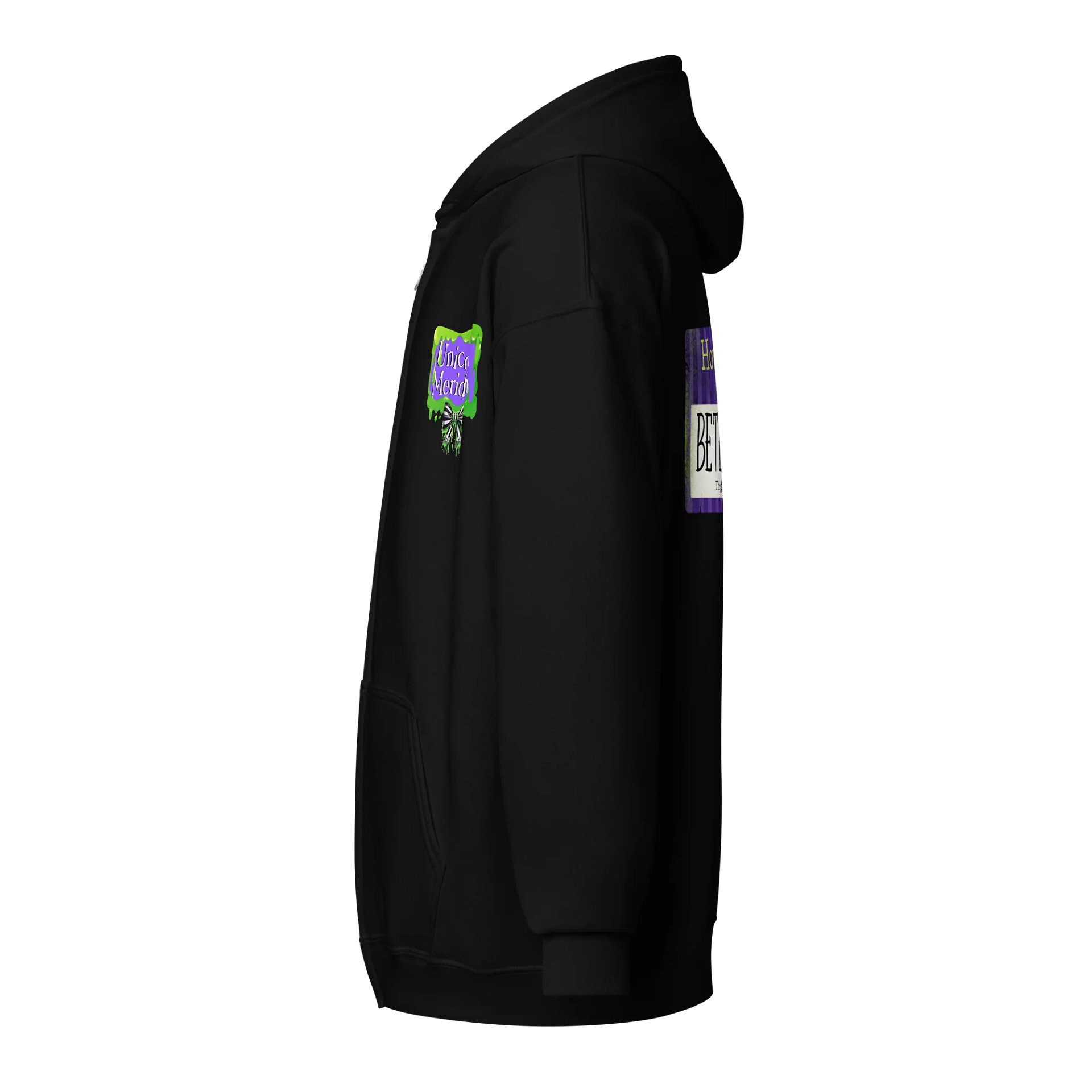[UM Designs] My Name Is - Unisex Graphic Zip Hoodie product image (3)