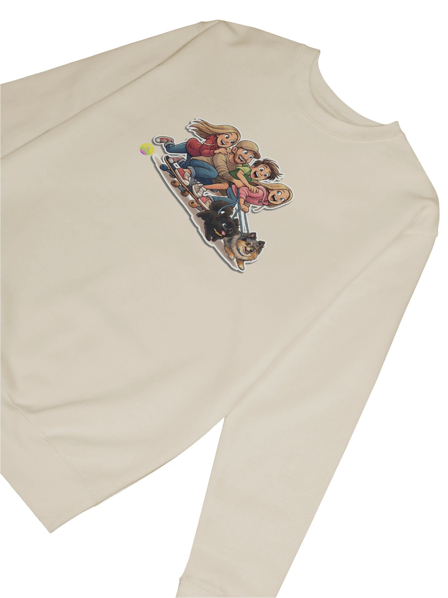 Skateboarding My PB & J Adult Sweatshirt product image (3)