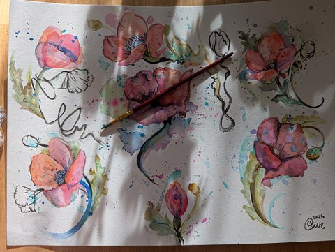 Finished. In sunlight.
