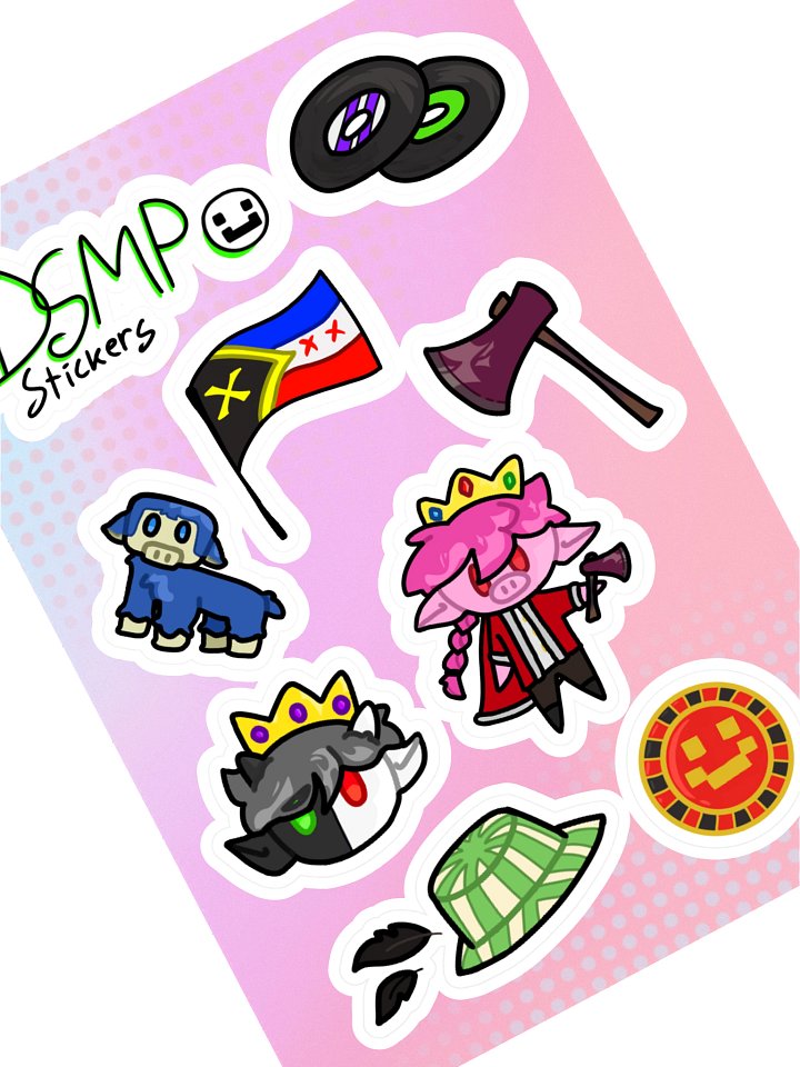 DSMP Stickers product image (1)