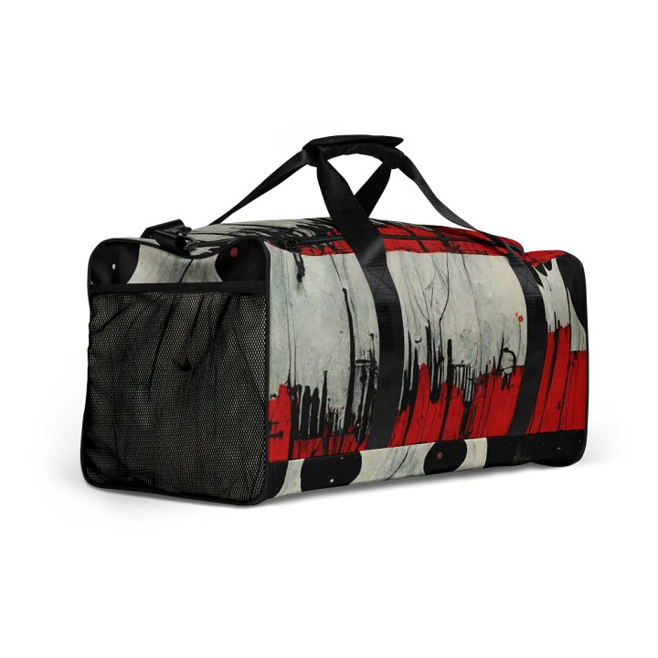 Cityscape Abstract All-Over Duffle Bag product image (2)