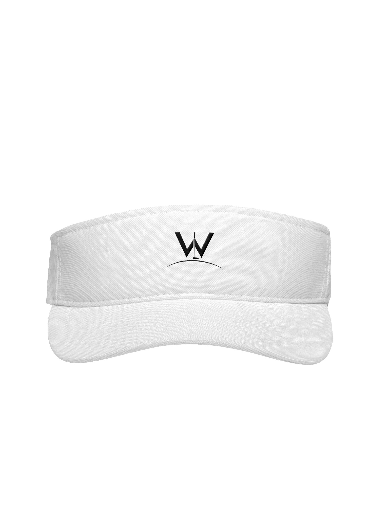 Walk It In Logo Visor — White Edition product image (1)