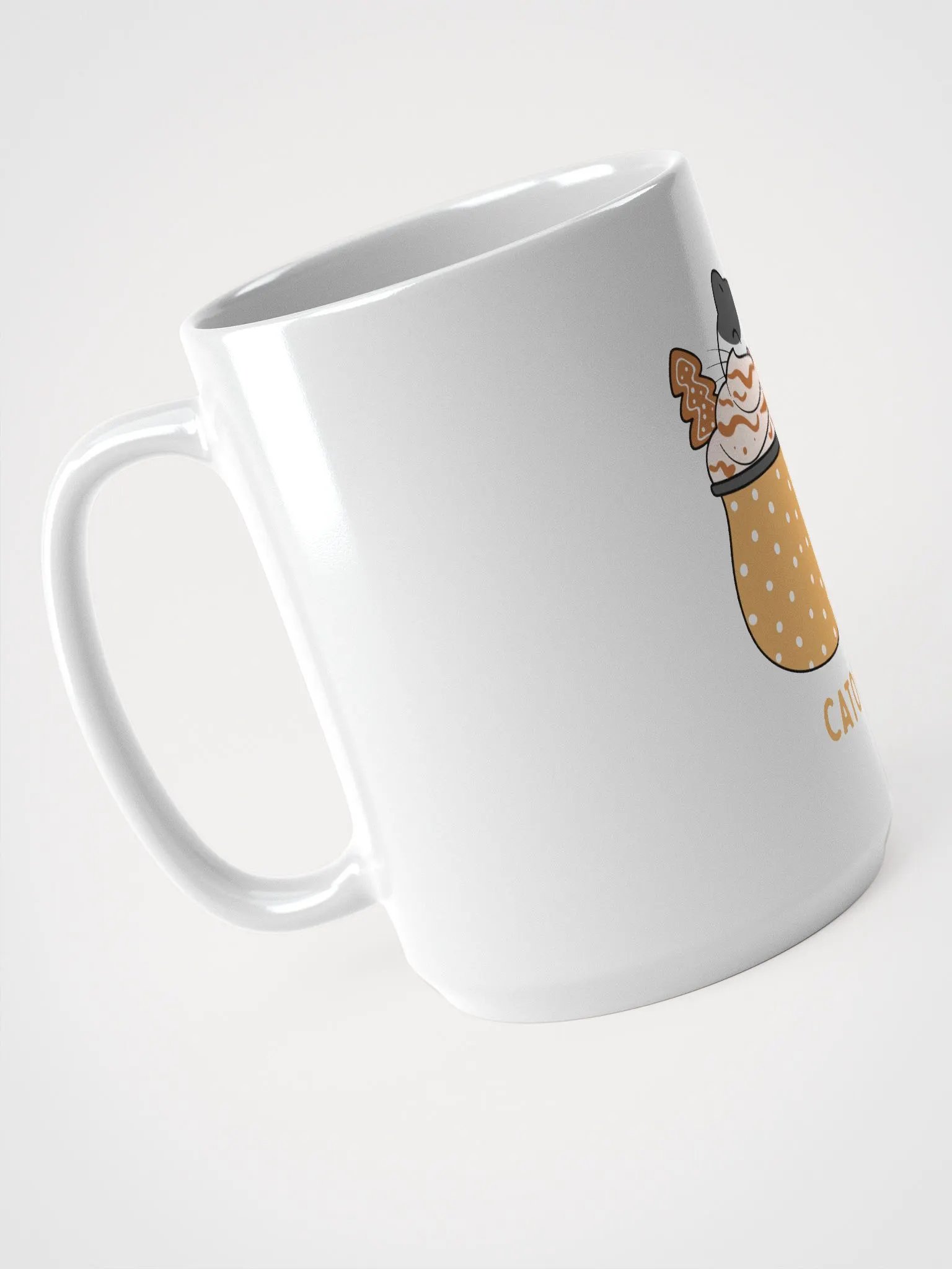 CATOFFEE White Glossy Mug product image (3)