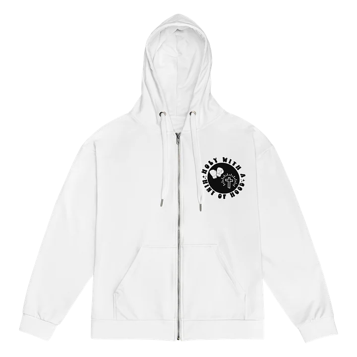 Holy with a hint of Hood Zip Hoodie product image (1)