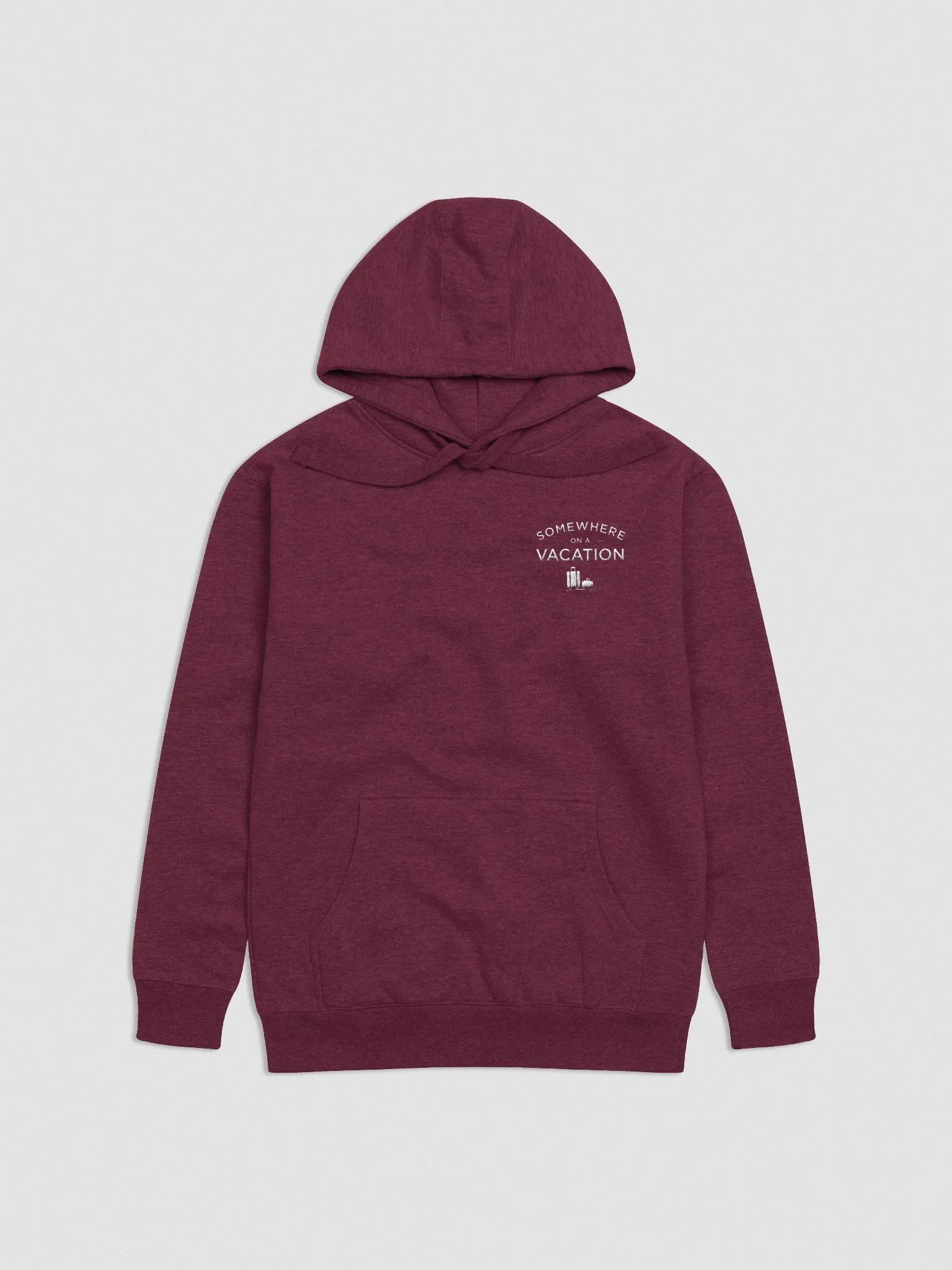 Somewhere on a Vacation Premium Unisex Embroidered Hoodie product image (21)