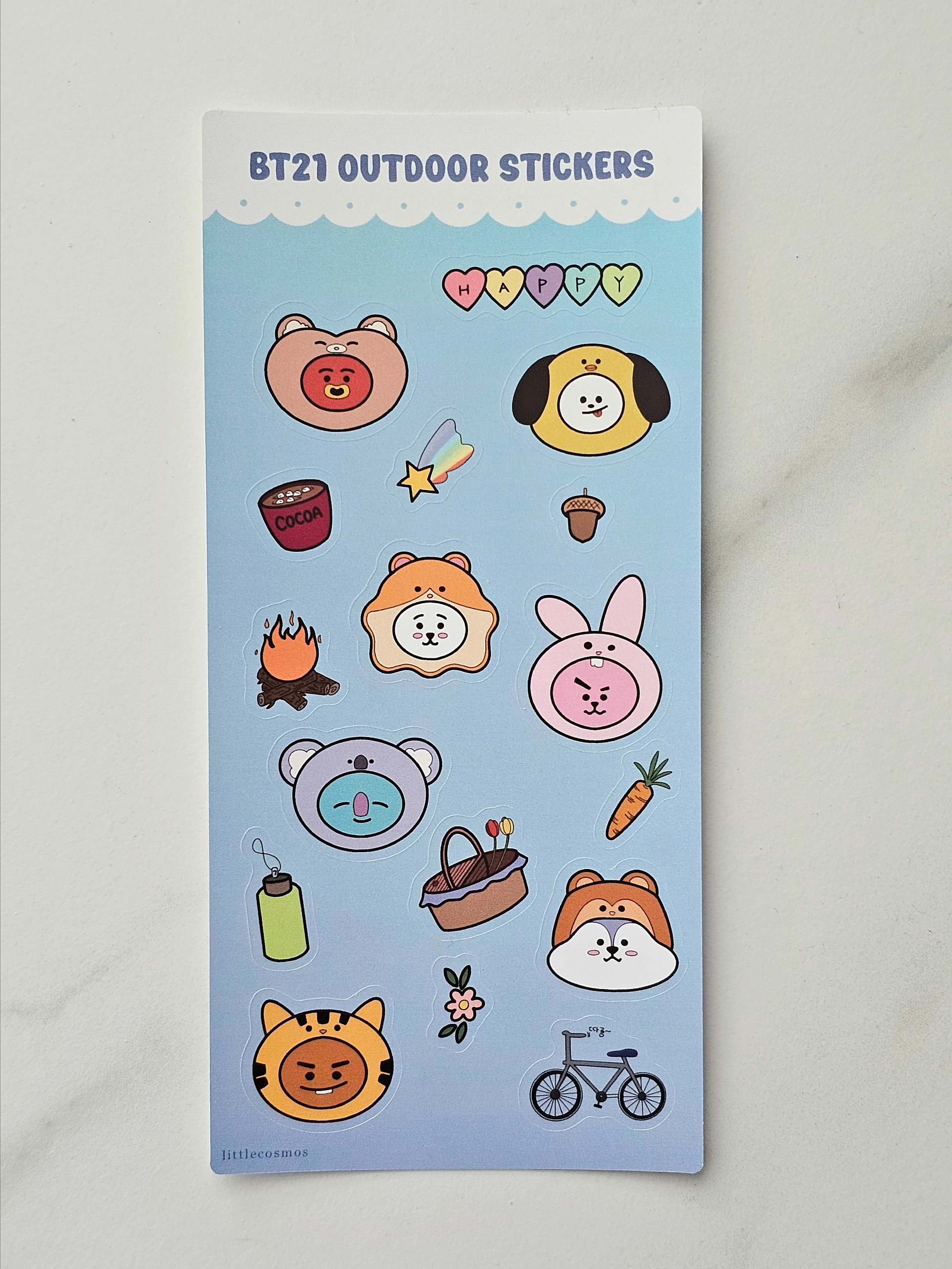 Outdoor Version: Sticker Sheet product image (2)