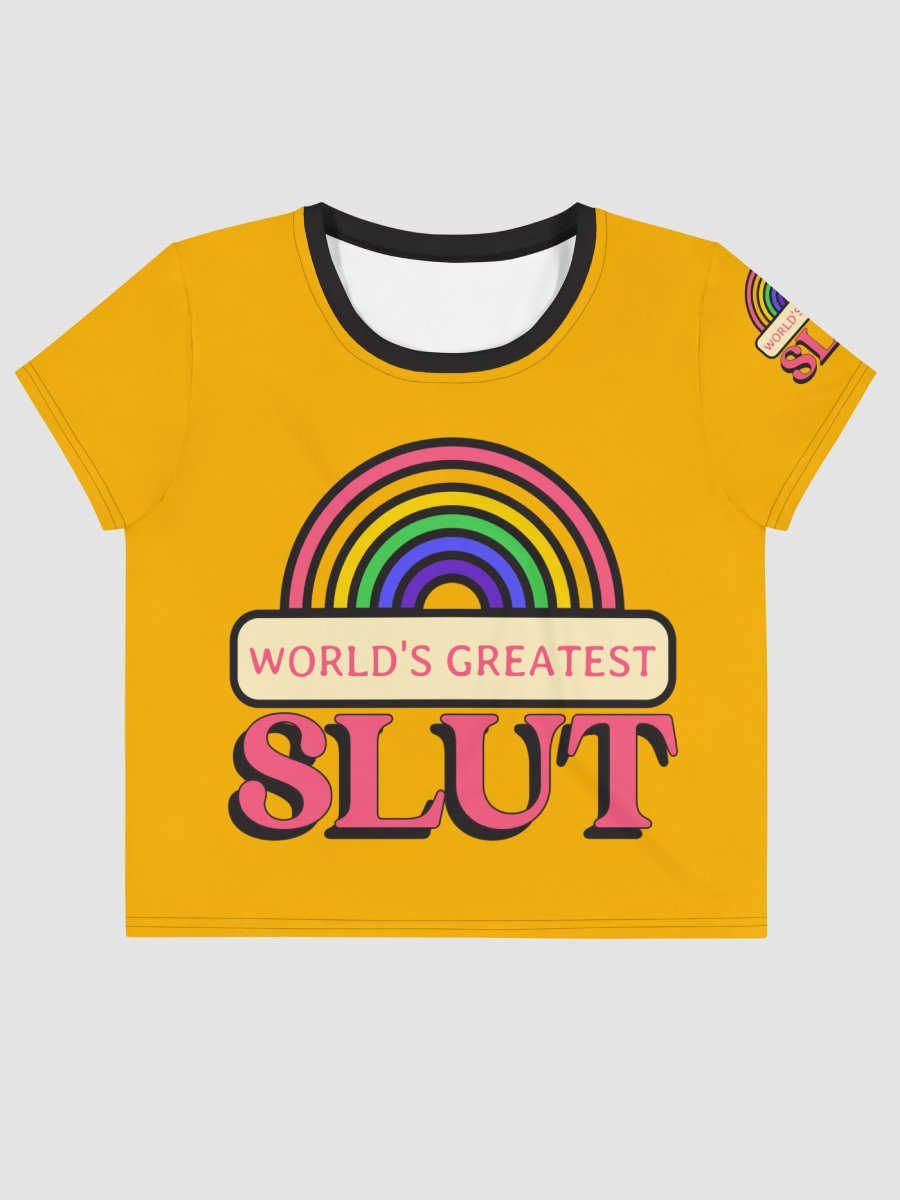 World's Greatest Slut crop tee product image (4)