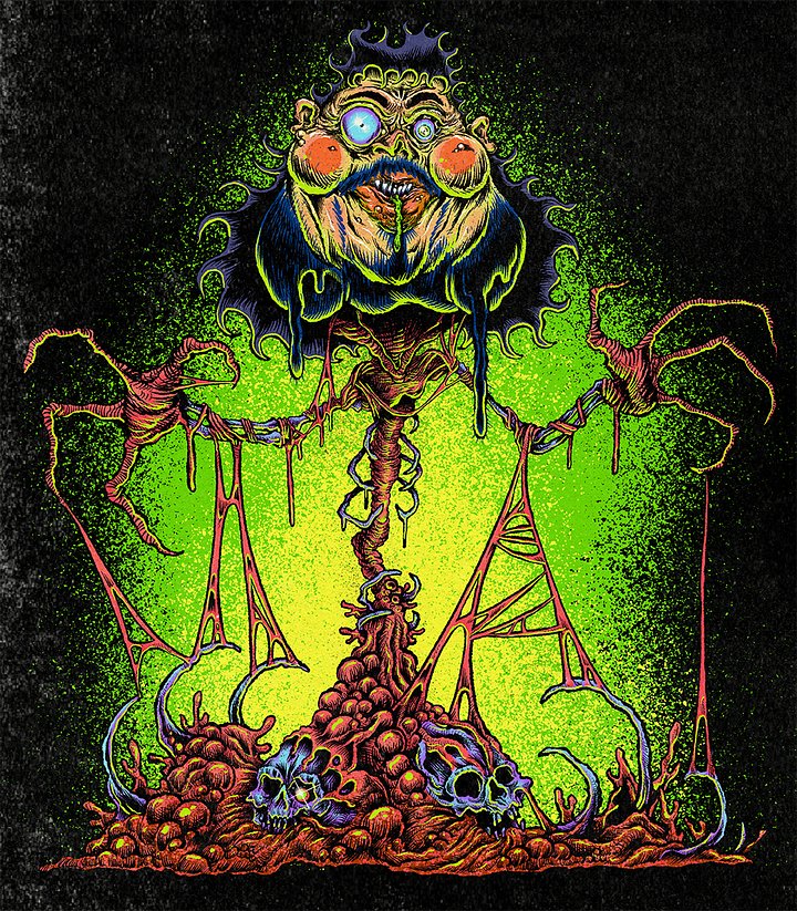 PRIMORDIAL FLESH (FREE Meatcanyon Coloring Page) product image (1)