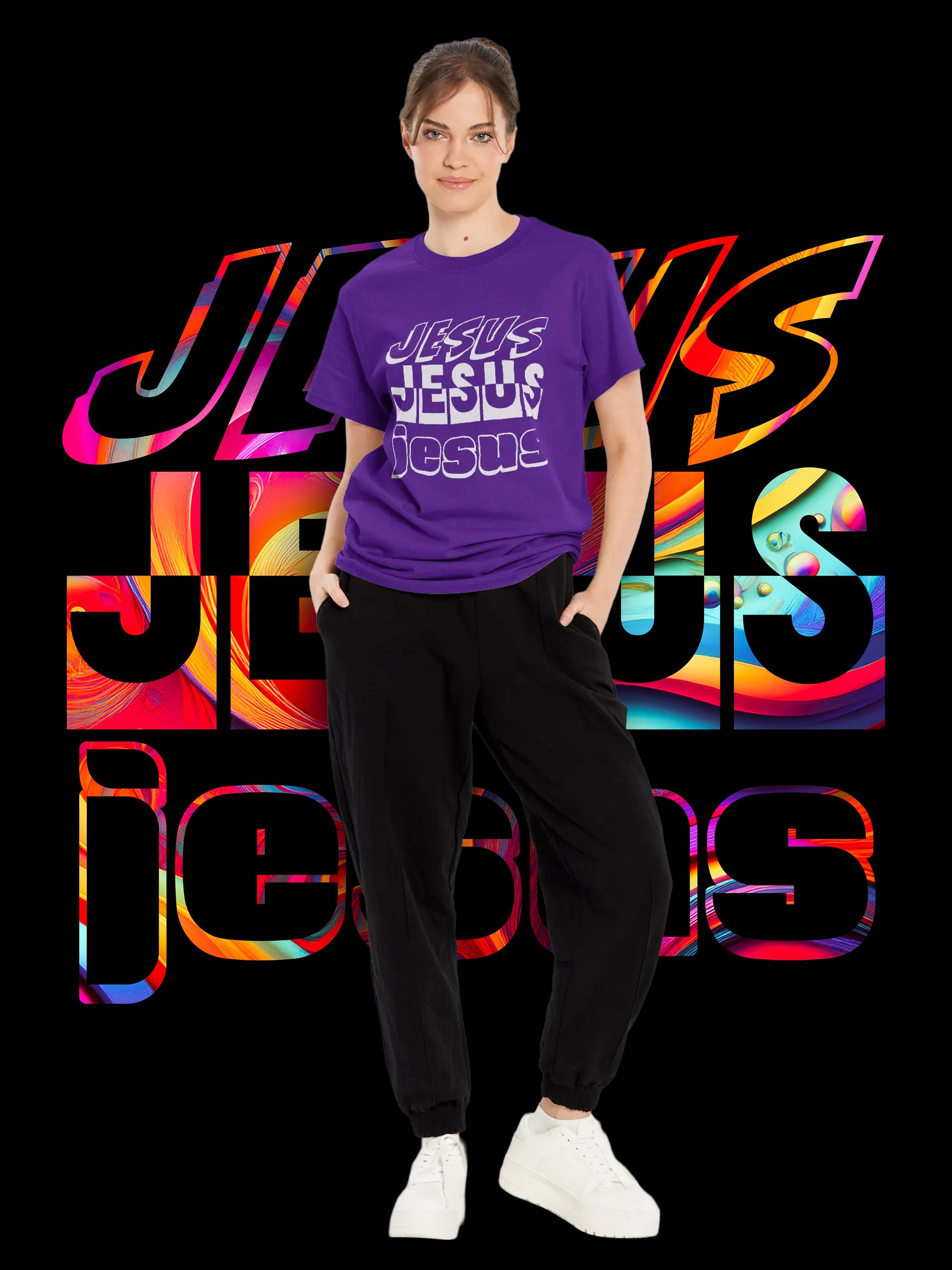 The Name of Jesus Collection - Gildan Heavyweight T-Shirt product image (13)