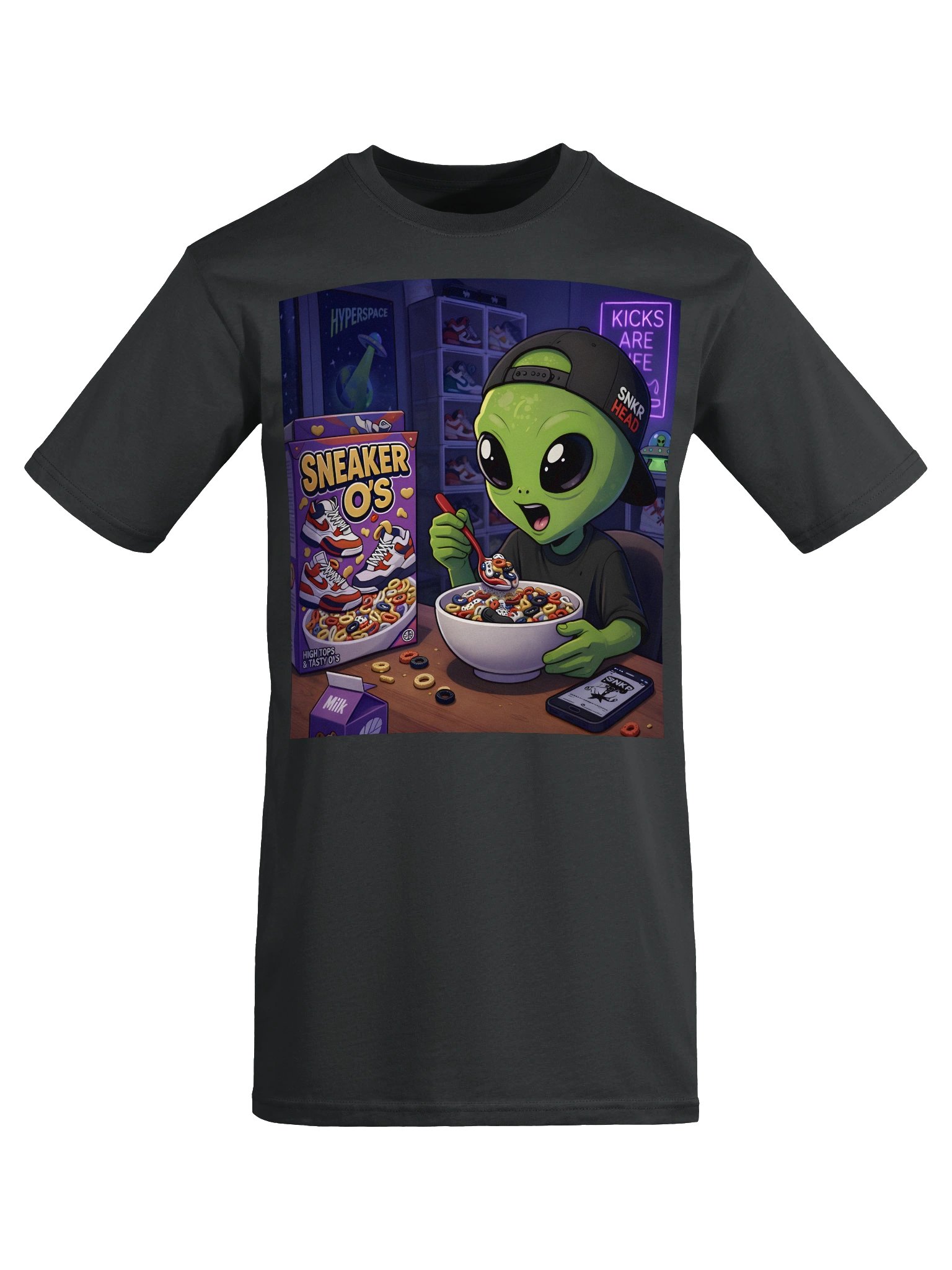 WRSE Little Alien School Days Alien Sneaker O's Tee product image (7)