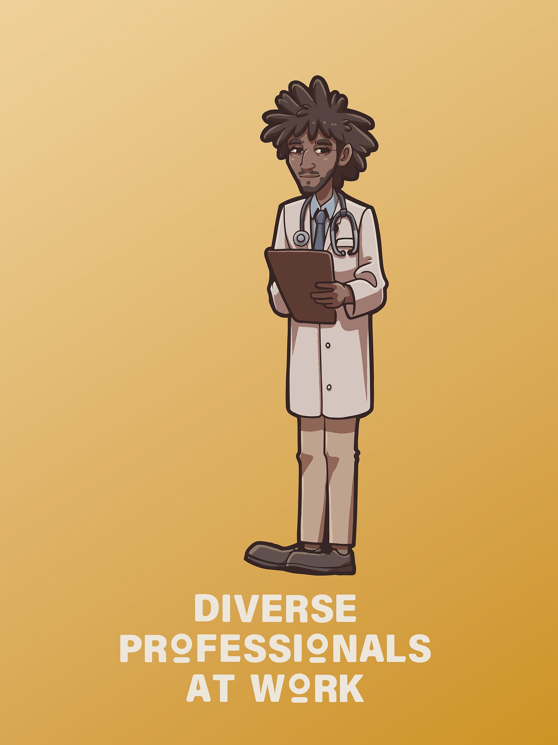 Diverse Professionals - Icon Pack product image (7)