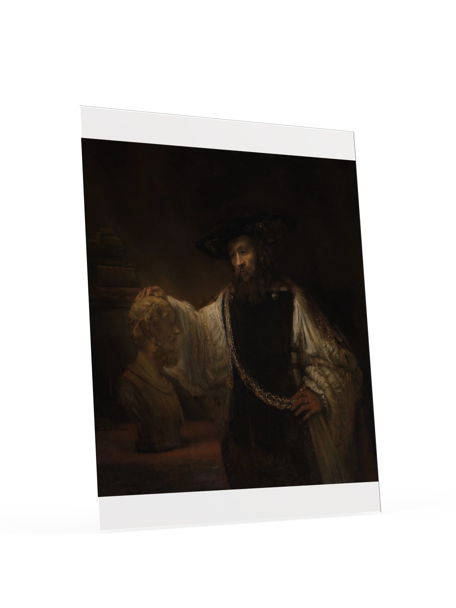 Rembrandt, Aristotle with a Bust of Homer (1653) Fine Art Print product image (18)