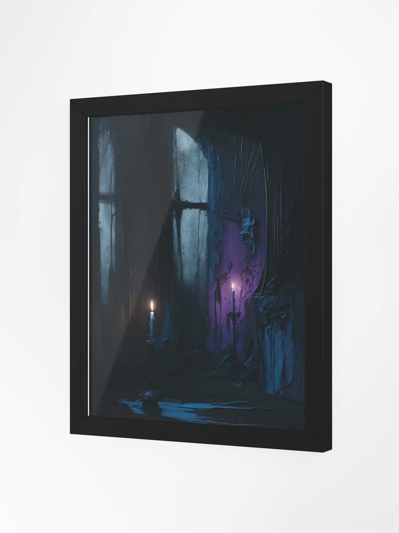 Mystic Moonlit Window Framed Print product image (15)