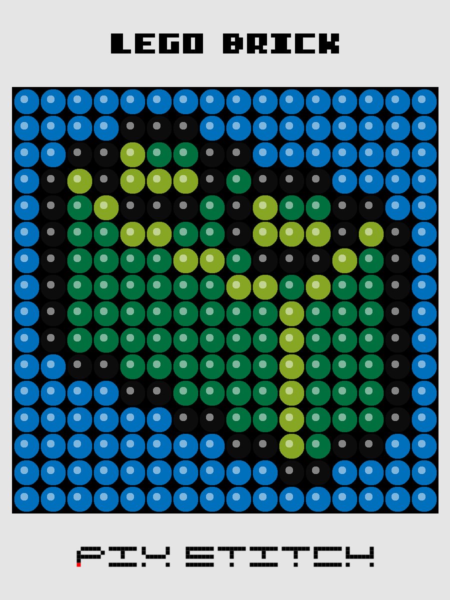 LEGO Brick Pixel Art product image (1)