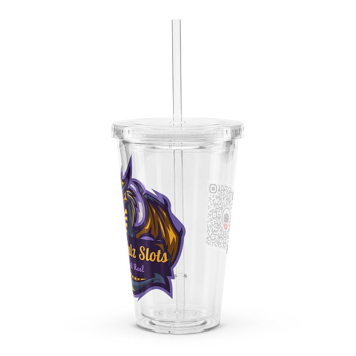 Double Wall Clear Plastic Tumbler (16 oz) product image (1)