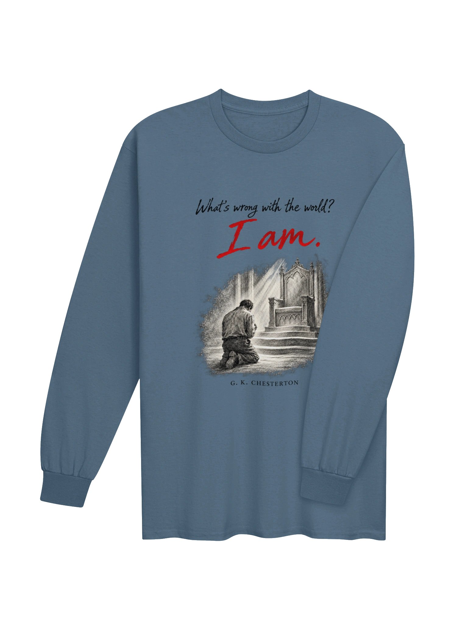 What's Wrong? Me! Long-sleeve T-shirt product image (27)